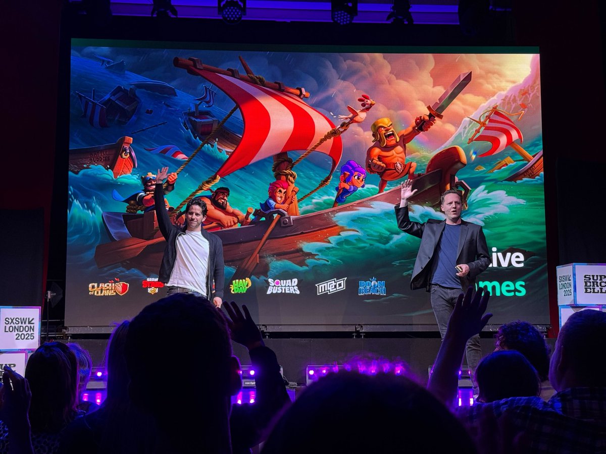 Great time on stage today with <a href="/RLighton/">Rlight</a> to talk all about you guys at #SXSWLondon2025. 
What we do together as a studio and creators, seems to inspire other gaming studios out there. 

Thanks for.. well.. just being awesome! 
Here’s to many more years of working collectively.