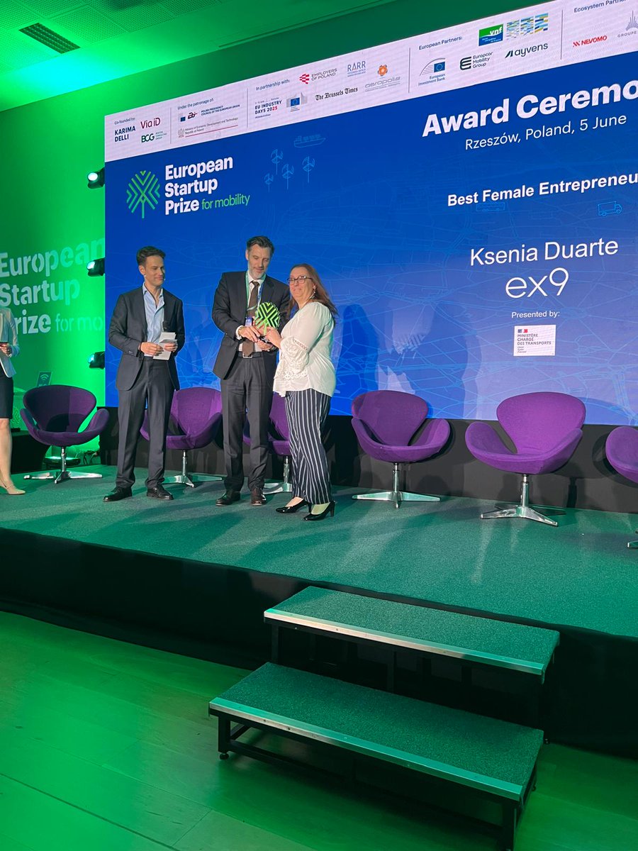 Cedric Peltier (@peltiercedric) on Twitter photo Heureux d’avoir représenté la 🇫🇷 au #EUSP2025 à <a href="/RZeszow/">RZESZÓW 🇵🇱 🇪🇺</a> :
🔹 Panel sur l’attractivité & l’innovation
🔹 Remise du Prix spécial à une entrepreneure brillante engagée dans la mobilité durable
Merci aux organisateurs & aux startups inspirantes ! Heureux d’avoir représenté la 🇫🇷 au #EUSP2025 à <a href="/RZeszow/">RZESZÓW 🇵🇱 🇪🇺</a> :
🔹 Panel sur l’attractivité & l’innovation
🔹 Remise du Prix spécial à une entrepreneure brillante engagée dans la mobilité durable
Merci aux organisateurs & aux startups inspirantes !