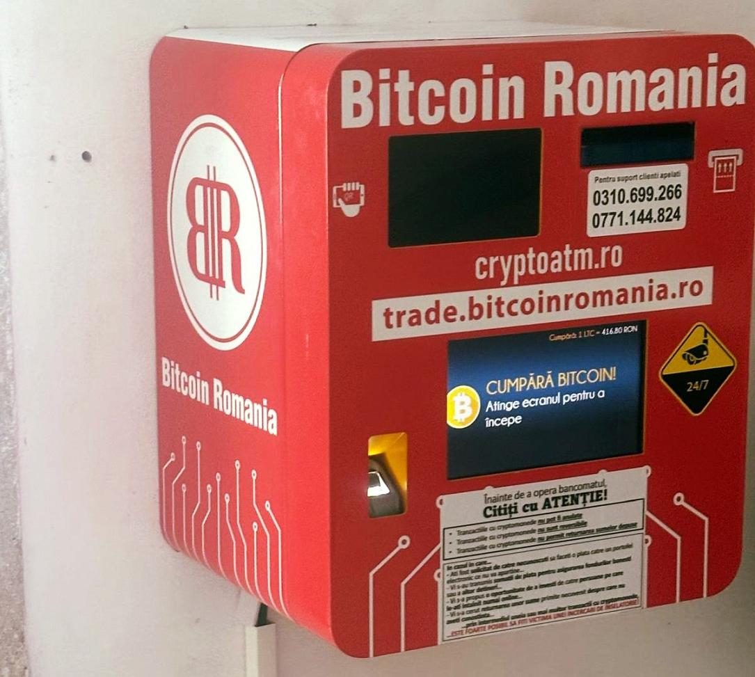 BullrunStrategy's tweet image. 🇷🇴 Romanian Post has started installing crypto ATMs in branches