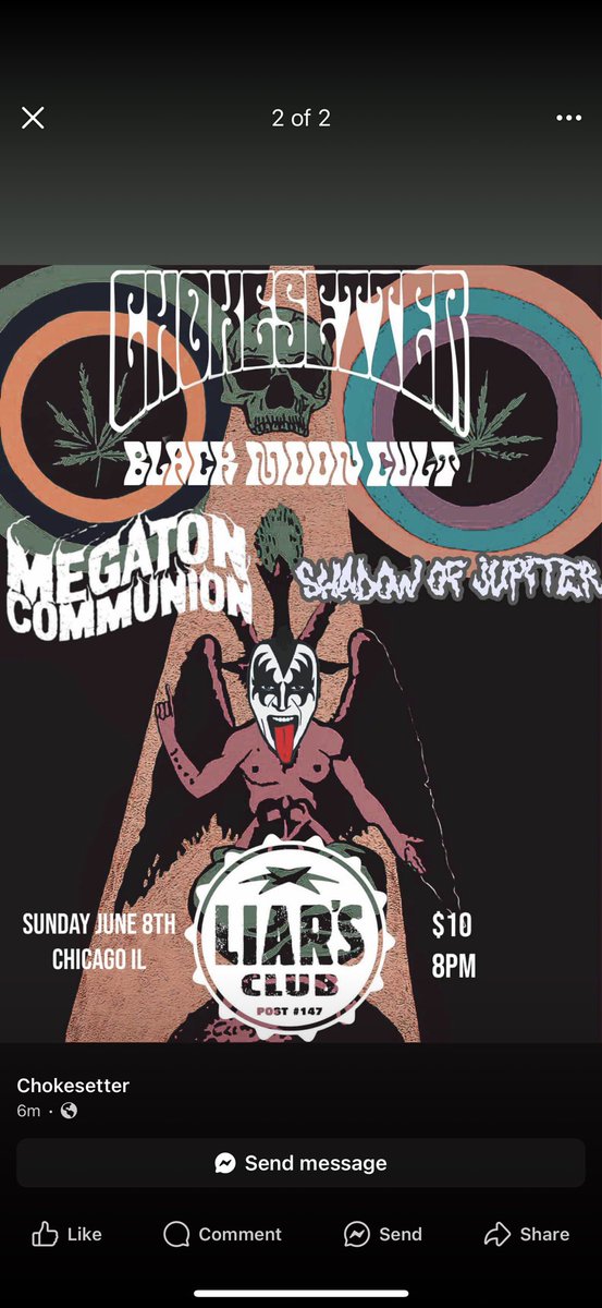 Megaton Communion #NowStreaming Playing Sunday night at Liar’s Club as part of an amazing 4 band lineup.   Epic Day!    open.spotify.com/album/5avPbxZ5…