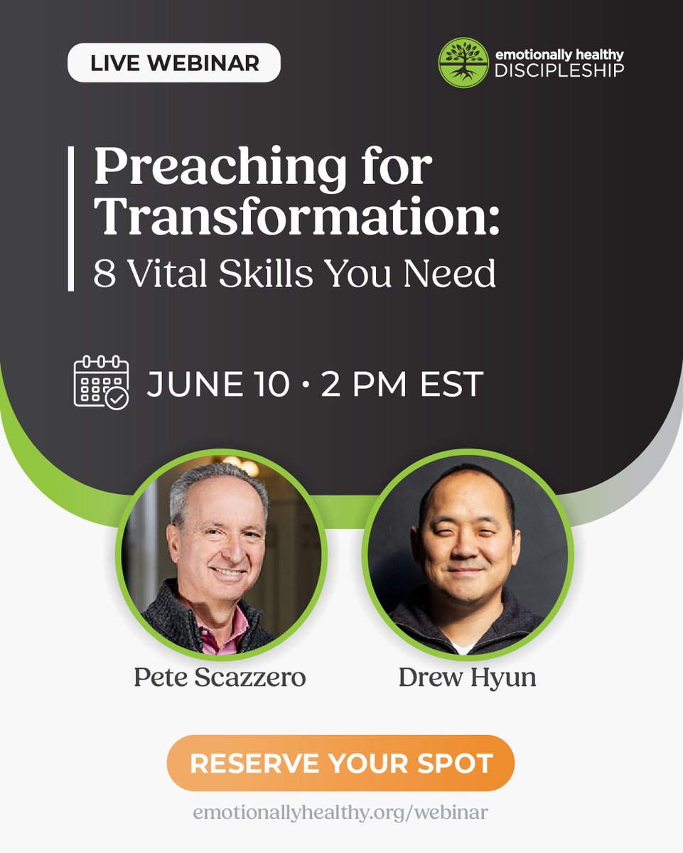 Emotionally Healthy Discipleship tweet media