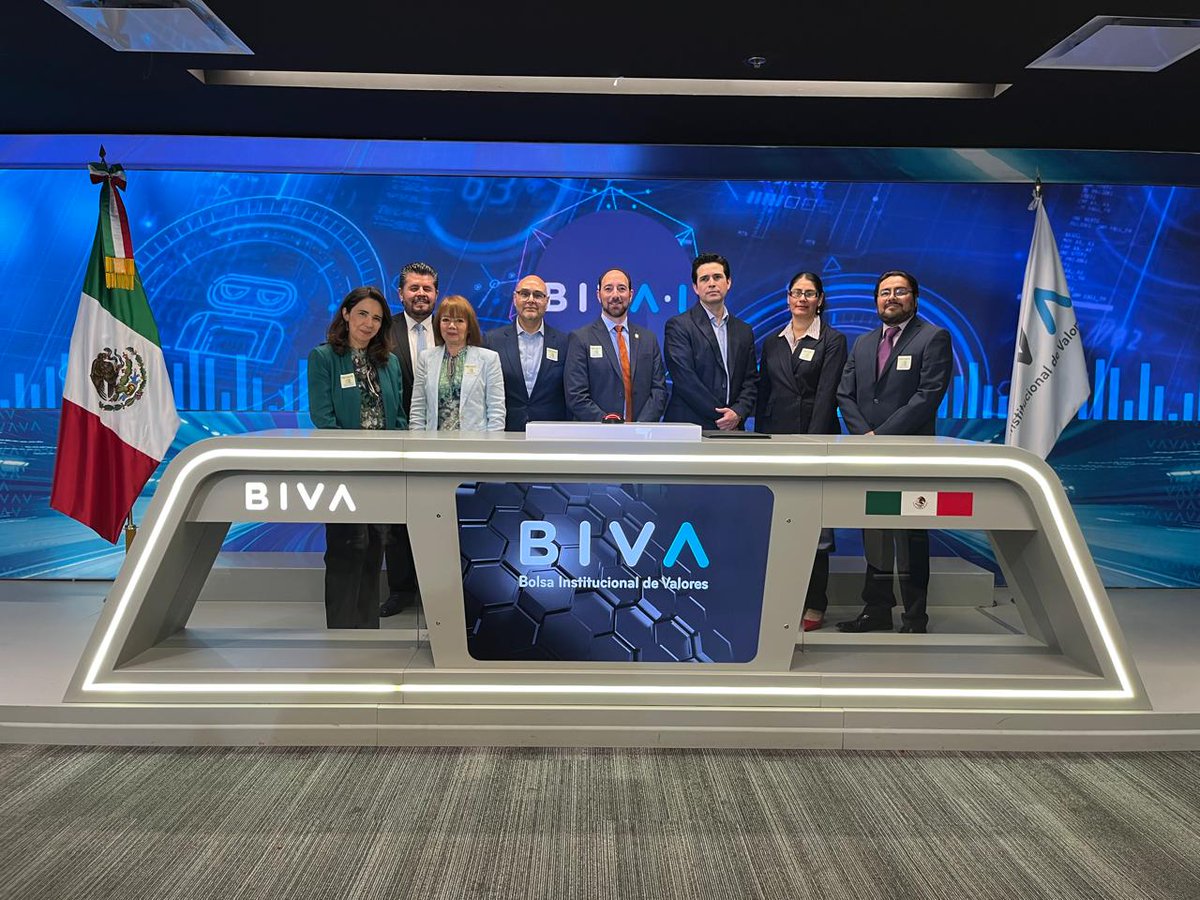 Autoridades de la #FIUNAM tuvieron una reunión en la Bolsa Institucional de Valores (<a href="/BIVAMX/">BIVA</a>), con la intención de generar vínculos para impulsar el área de Ingeniería Financiera de la FI.
Así, proyectamos la formación de especialistas de alto nivel en el sector.
#VinculaciónFI🤝