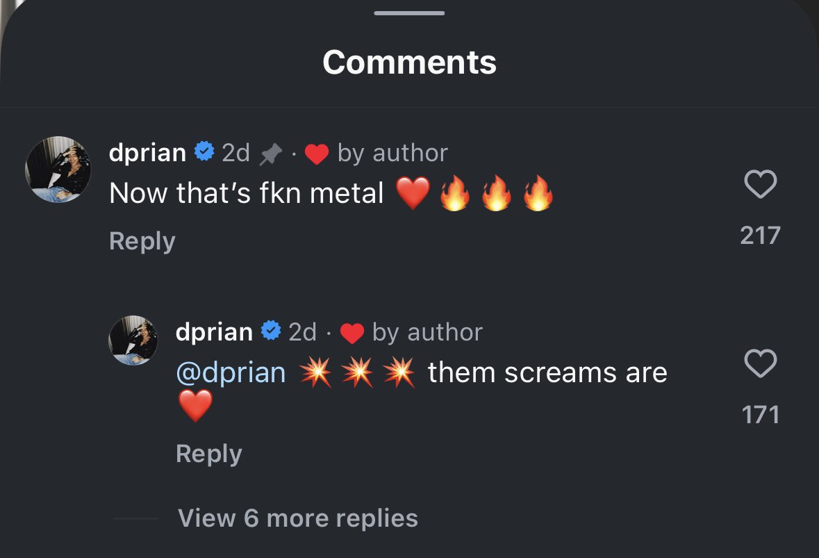 hjrosetiny's tweet photo. Ian commented on a repost of my video 2 times!!!!!!!! He is talking about me!!!!!! https://t.co/sRwopweB7n