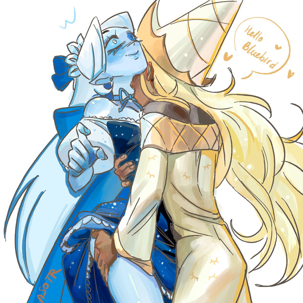 pathetic_asotr's tweet image. Is this old man bothering you, queen?
.
.
.
Finally colored it :3
#shadowvanilla #shadowmilkcookie