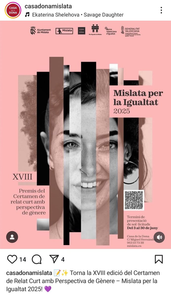 Abierta la convocatoria para toda España. ¡4 premios de 1500 €! A partir de 12 años. 
Más info: mislata.es/es/informate/t…