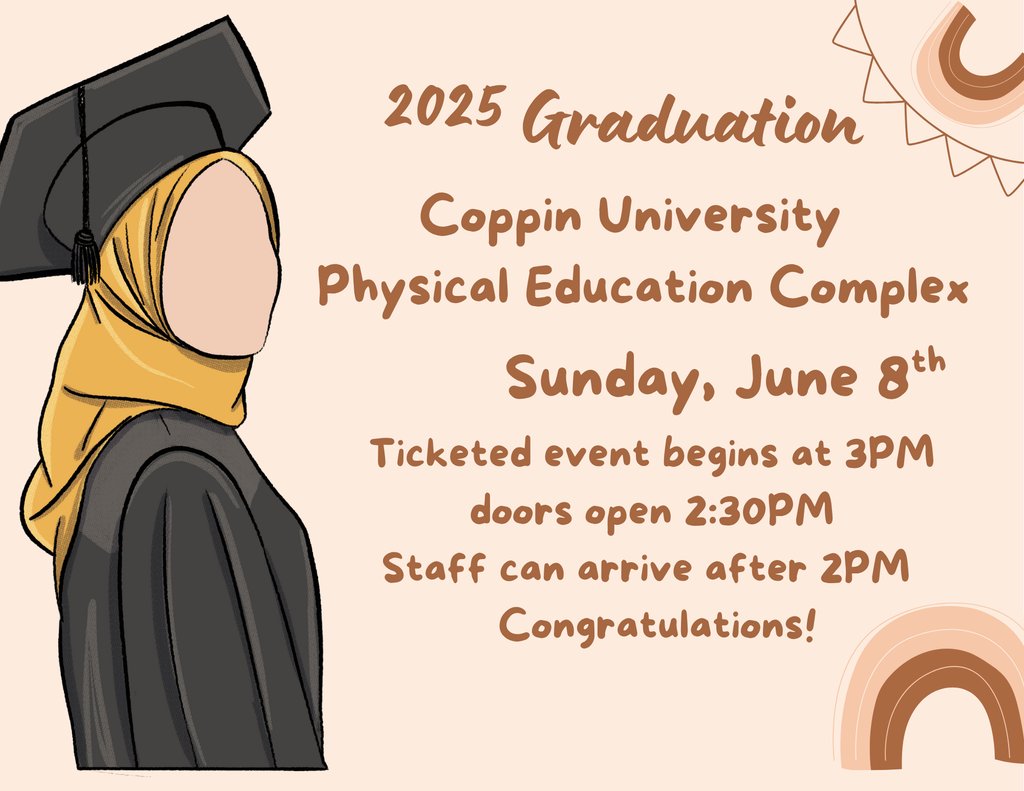Congratulations CLASS OF 2025!  PHS graduates have their yard signs, caps &amp; gowns, plus family tickets for event on Sunday 3PM in the Physical Educaton Complex of Coppin.  For more information  Baltimore City Schools website baltimorecityschools.org/page/graduatio…