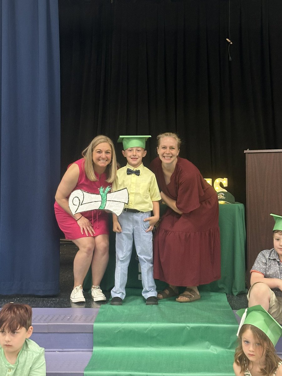 Kindergarten promotion. So proud of my buddy!