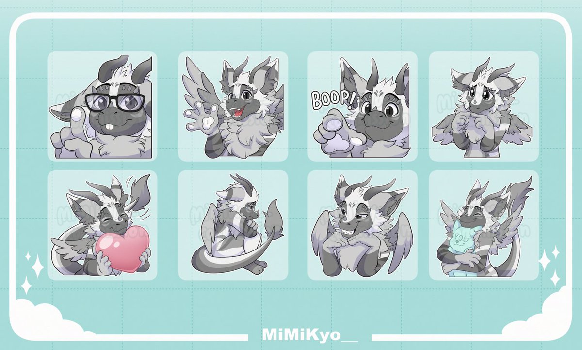 MiMiKyo__'s tweet photo. Commission for gxdcxmplex (Fiverr) βͺ(^β^*)
#telegramsticker #furryart #furry #furrycommission https://t.co/gNKBd81zsY