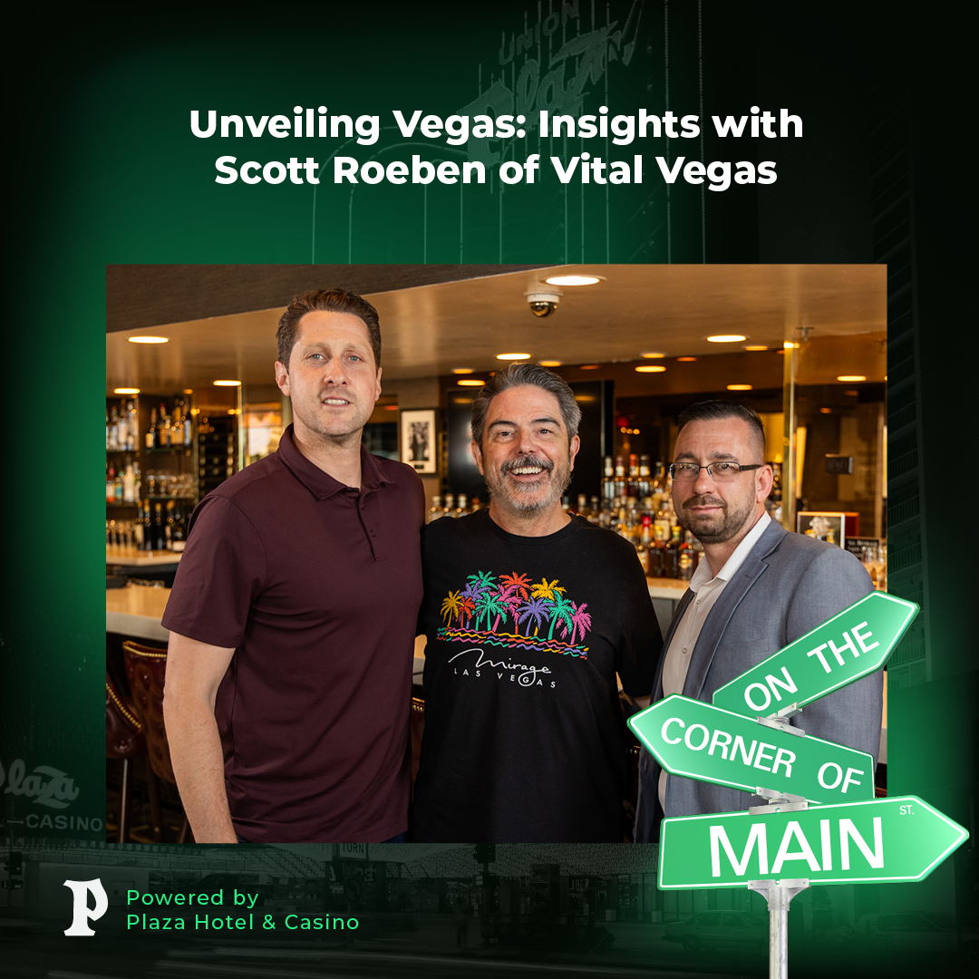 On The Corner of Main Street Podcast (@plazapod) on Twitter photo ✨ New Episode ✨
<a href="/VitalVegas/">Vital Vegas</a> joins <a href="/JonathanJossel/">Jonathan Jossel</a> & Gary to talk AI in hospitality, downtown Vegas buzz, Sand Dollar updates, and maybe WrestleMania coming back to town
Learn More: ow.ly/JSmp50W51f5
#PlazaLV #OTCOMS ✨ New Episode ✨
<a href="/VitalVegas/">Vital Vegas</a> joins <a href="/JonathanJossel/">Jonathan Jossel</a> & Gary to talk AI in hospitality, downtown Vegas buzz, Sand Dollar updates, and maybe WrestleMania coming back to town
Learn More: ow.ly/JSmp50W51f5
#PlazaLV #OTCOMS
