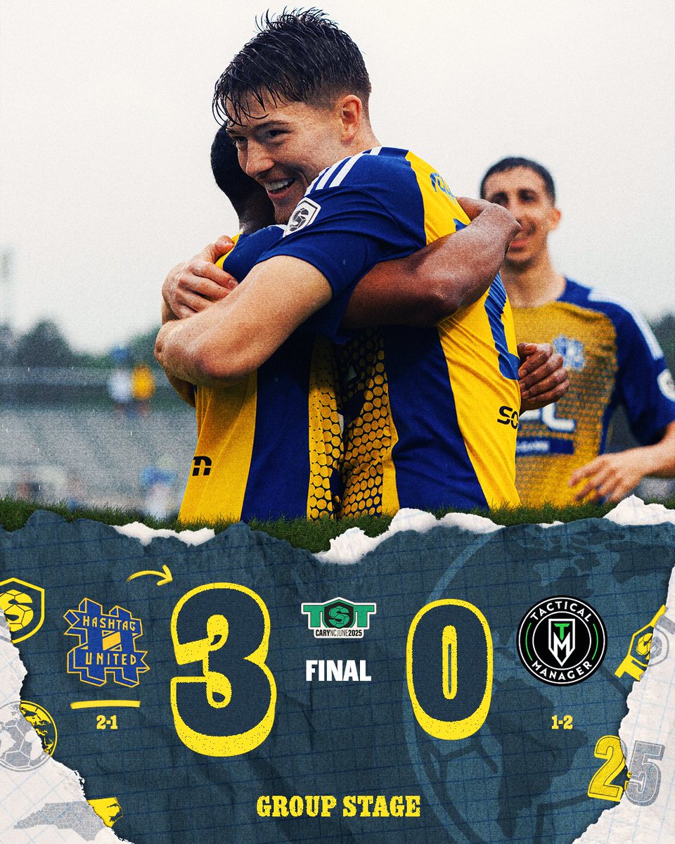 Brilliant display by <a href="/hashtagutd/">Hashtag United</a> and they are headed to the Knockout Rounds!