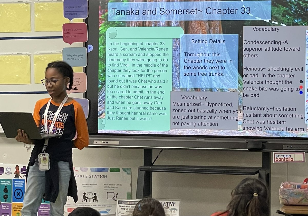 Ana Trejo (@mstrejo28) on Twitter photo Learning continues in Ms. Trejoโs class ๐ Students are enjoying reading the novel โHello, Universeโ. They also love creating slides, and presenting them to the class. <a href="/ErmelES_AISD/">Ermel Elementary</a> Learning continues in Ms. Trejoโs class ๐ Students are enjoying reading the novel โHello, Universeโ. They also love creating slides, and presenting them to the class. <a href="/ErmelES_AISD/">Ermel Elementary</a>