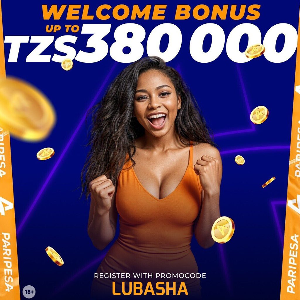 Lubasha Jr (@marekamalili) on Twitter photo Hii game ina dalili ya chuma nyingi sana, sitawafundisha kila kitu, ingia <a href="/paripesa/">PariPesa Africa Sports Betting</a>
Promo Code Lubasha, kuna Live betting pia.
Hii hapa inakupeleka moja kwa moja
paripesa.bet/lubasha Hii game ina dalili ya chuma nyingi sana, sitawafundisha kila kitu, ingia <a href="/paripesa/">PariPesa Africa Sports Betting</a>
Promo Code Lubasha, kuna Live betting pia.
Hii hapa inakupeleka moja kwa moja
paripesa.bet/lubasha