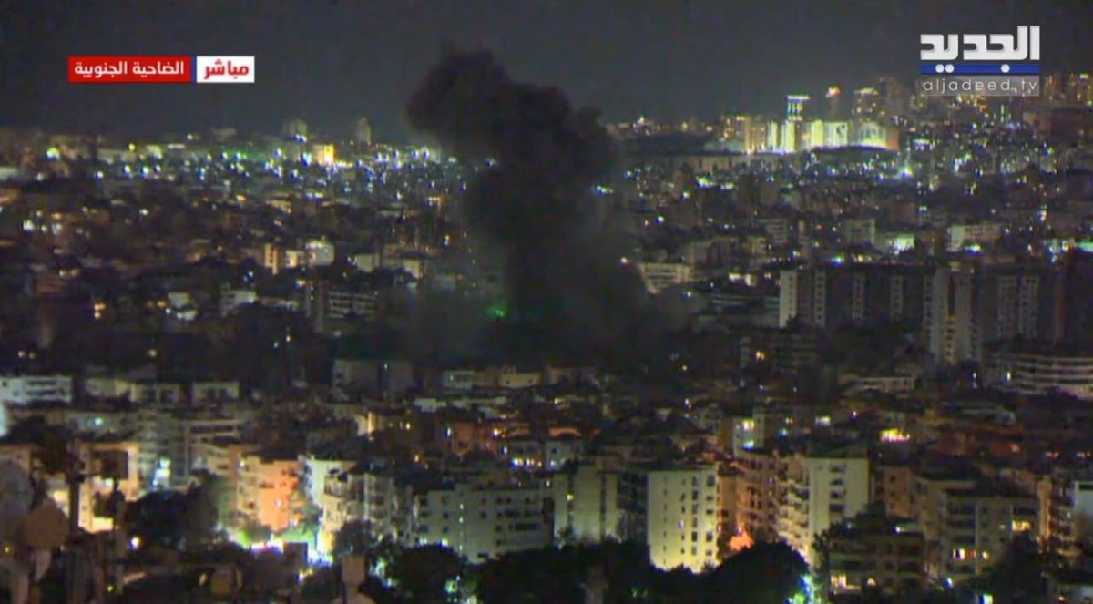 Israel strikes Beirut