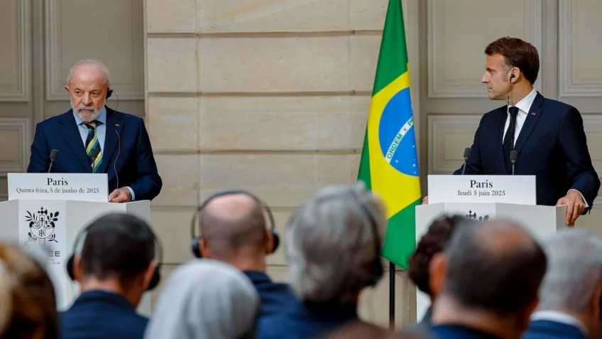 Durante su visita de Estado a Francia, el presidente Lula volvió a denunciar el "genocidio premeditado" de Israel contra los palestinos en la Franja de Gaza.

En una declaración realizada este jueves en París, junto con su homólogo francés, Emmanuel Macron, el mandatario