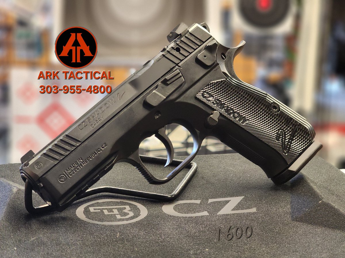 ArkTactical's tweet image. CZ Shadow 2 Carry - 9mm