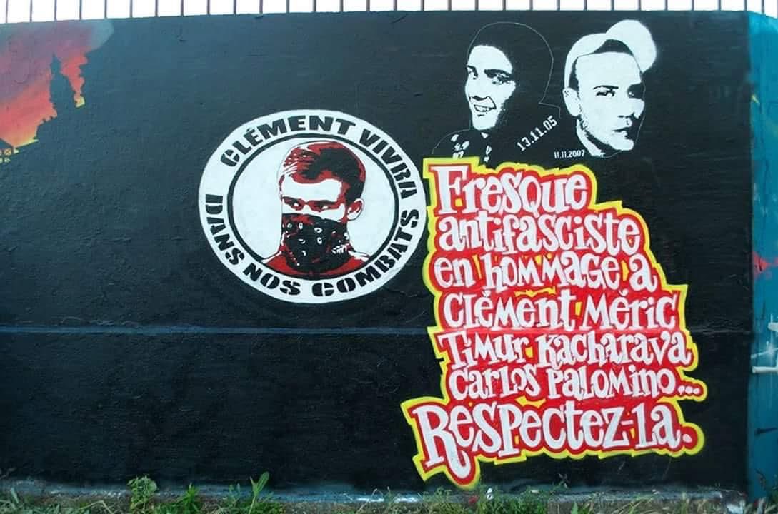 🌹 12 VLOAZ 🌹

Daouzek vloaz zo e oa drouklazhet Clément Meric gant faskourien e Pariz.
Ne zisoñjimp ket, ne bardonimp ket !

05/06/2013

Il y a douze ans, Clément Méric était assassiné à Paris par des membres d’extrême droite.
Nous n’oublierons pas, nous ne pardonnerons pas !