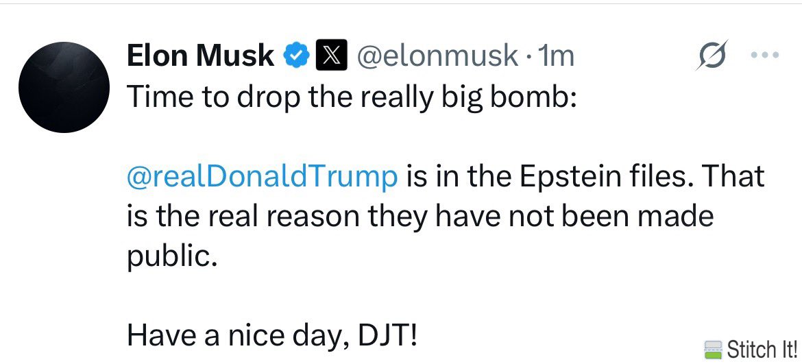 Musk responds…