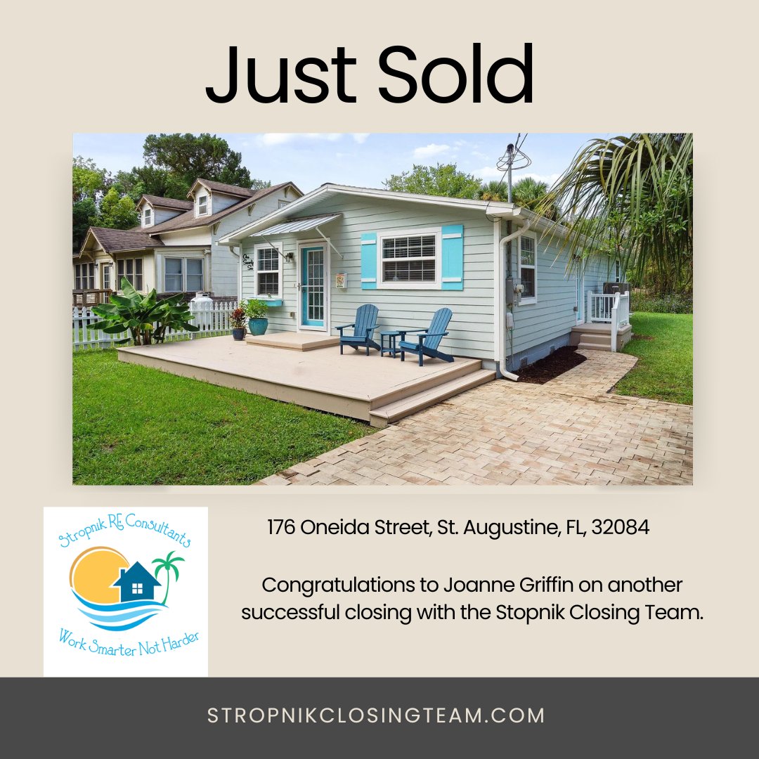 StropnikC's tweet photo. Congratulations to Joanne Griffin on closing another property!💐 https://t.co/H0i8Zh7oUL