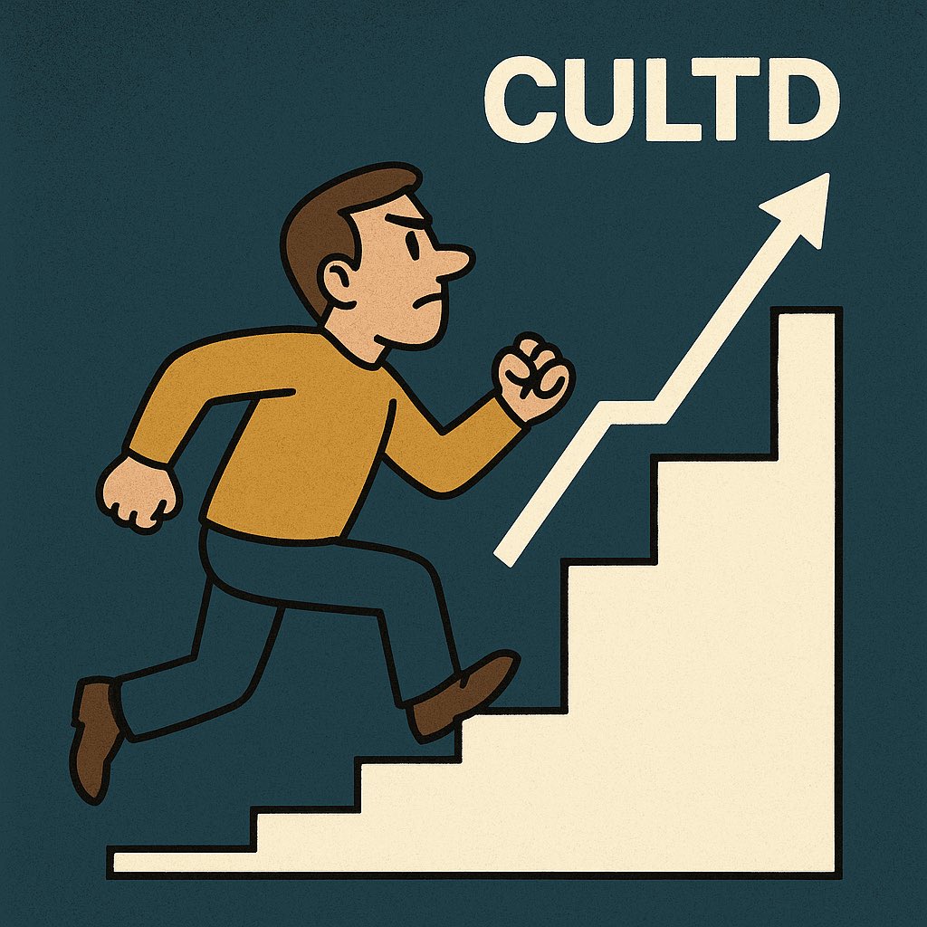 cnftjerry's tweet image. Every step you take with CULTD is one closer to on-chain credibility.
Grind up. Show up. Stack your signal score with every move.
@GetCULTD is how creators climb.
#GetCULTD #Web3Progress #LevelUp