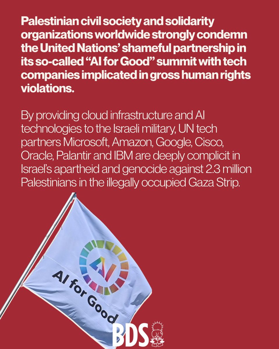 BDS movement tweet media