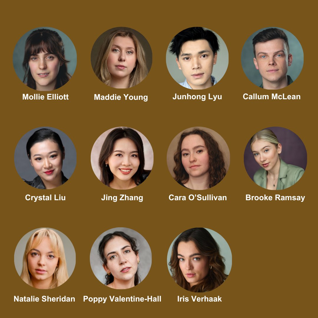 Meet the incredible cast of Children of Eden, opening today at Bellairs Theatre, featuring our fantastically international cohort of MA and MFA Musical Theatre students. Showing until Saturday 7th June, matinees on Friday and Saturday. Book now: gsauk.org/events/58201AC…