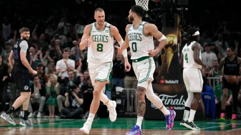 Celtics_AJ's tweet image. I wish the Celtics were in the finals this year, it’s just not right without them there