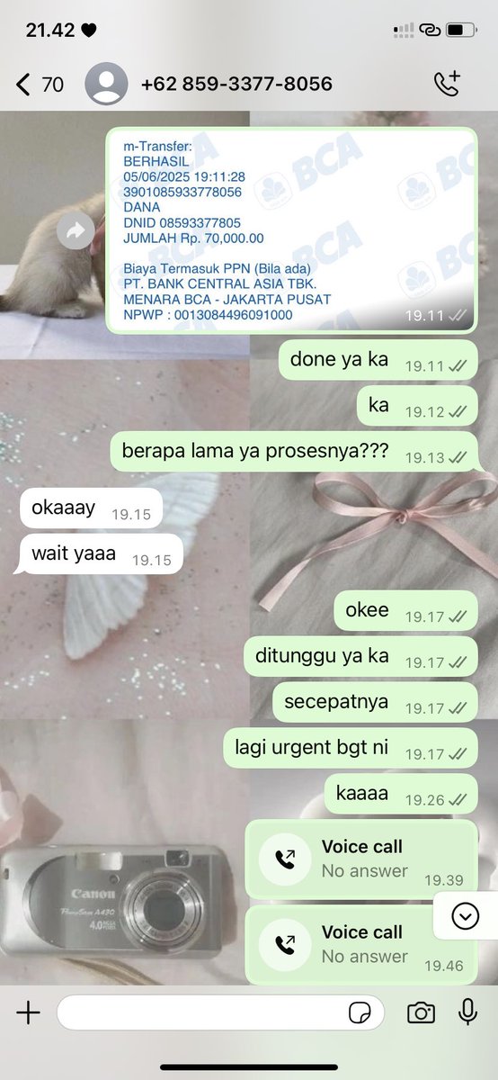 maaf numpang misuh GUE ABIS DITIPU 😭 sumpah ya duit lu ga berkah gue doain lu anjay, 70k doang emang tp buat gue gede banget anjayyy 😭 gue diblock disemua di akun x nya. ga iklasssss 😫 maaf ya tp beneran aku lg urgent bgt pdhl butuh esim secepatnya 😭😭😭