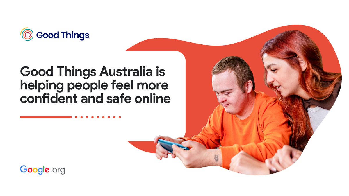 Googleorg's tweet image. Through engaging, game-based resources,
@GoodThingsAus is helping those with disabilities navigate online safety, manage finances digitally, and build confidence in their online interactions. Learn more about this initiative: goo.gle/43X0JZT
