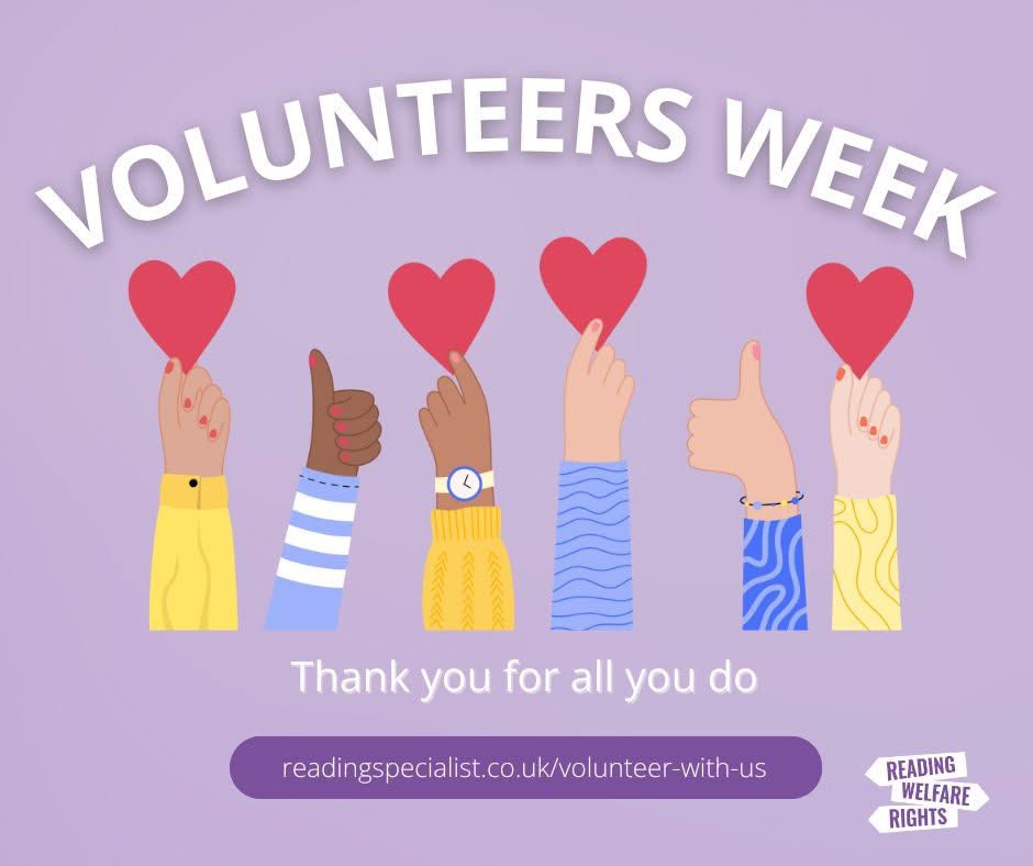 Reading Welfare Rights (@rightsreading) on Twitter photo Our volunteers are at the heart of what we do.
If you would like to volunteer with us, please contact Matt via email: advisor@readingspecialist.co.uk Our volunteers are at the heart of what we do.
If you would like to volunteer with us, please contact Matt via email: advisor@readingspecialist.co.uk