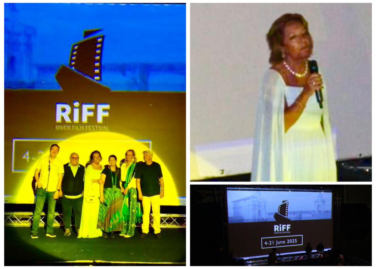 Education Cannot Wait (@educannotwait) on Twitter photo At the #RiverFilmFestival in Padua, #Italy – where Galileo once taught and the world’s first female graduate made history – <a href="/YasmineSherif1/">Yasmine Sherif</a> joined a powerful exchange celebrating the transformative power of learning, #HumanRights & heritage, justice, liberty and humanity.
She At the #RiverFilmFestival in Padua, #Italy – where Galileo once taught and the world’s first female graduate made history – <a href="/YasmineSherif1/">Yasmine Sherif</a> joined a powerful exchange celebrating the transformative power of learning, #HumanRights & heritage, justice, liberty and humanity.
She