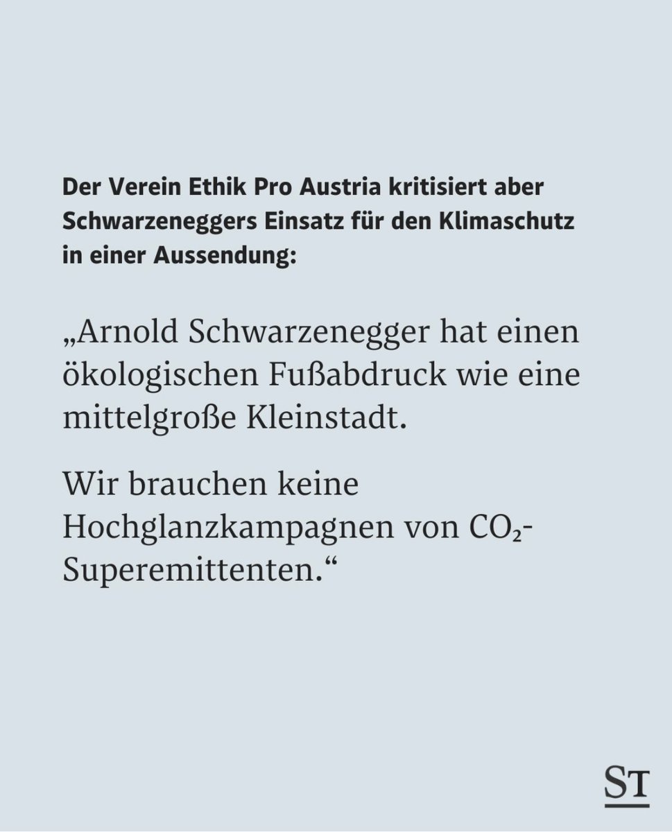Richtig! Wir brauchen nicht noch mehr Überreiche, die mit Konzernen und viel von unserem Steuergeld reine Greenwashing-Events abhalten, sondern eine Politik, die den Mut aufbringt die Gesetze zu ändern. Genau das erleben wir aber nicht. Vom Bundespräsidenten abwärts nur hohle