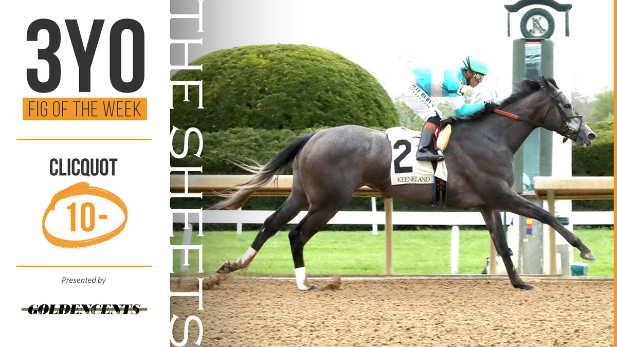 Ragozin Sheets (@ragozinsheets) on Twitter photo #3YOFigOfTheWeek, brought to you by <a href="/spendthriftfarm/">Spendthrift Farm</a> stallion GOLDENCENTS, is <a href="/ChurchillDowns/">Churchill Downs</a> Allowance winner CLICQUOT!
📷 by <a href="/coadymediaUSA/">Coady Media</a> #3YOFigOfTheWeek, brought to you by <a href="/spendthriftfarm/">Spendthrift Farm</a> stallion GOLDENCENTS, is <a href="/ChurchillDowns/">Churchill Downs</a> Allowance winner CLICQUOT!
📷 by <a href="/coadymediaUSA/">Coady Media</a>