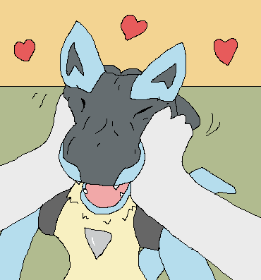 Lucario squish doggy