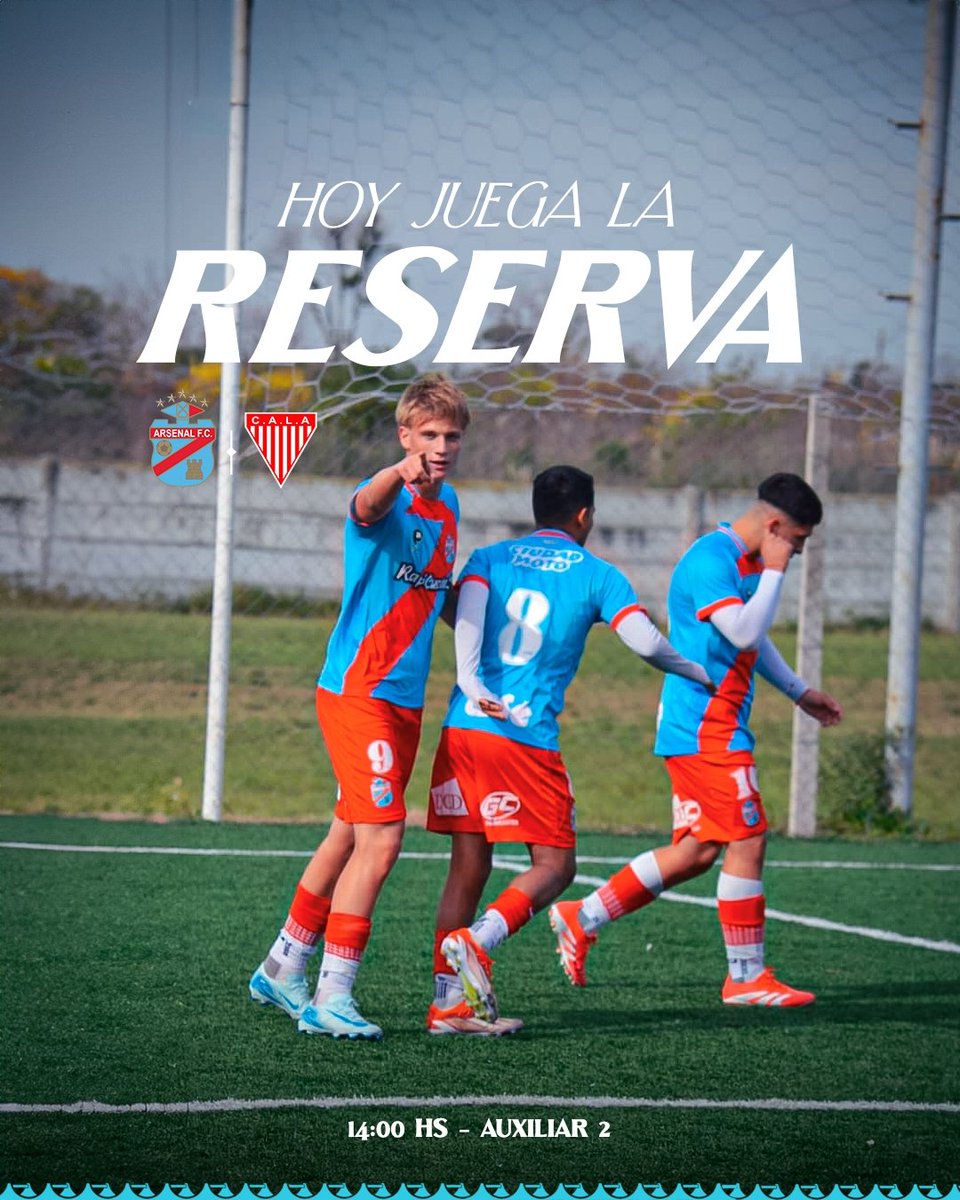 🔜 ¡Hoy juegan los pibes! 🇨🇩❤️

#ArsenalEsSarandi