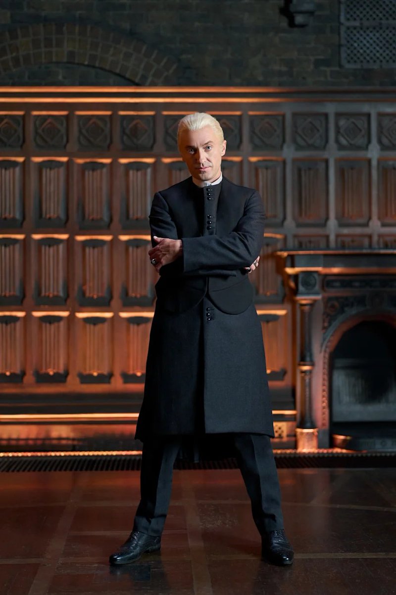 "Tom Felton":
Porque a partir de noviembre interpretará a Draco Malfoy en 'Harry Potter and the Cursed Child' en Broadway durante 19 semanas.