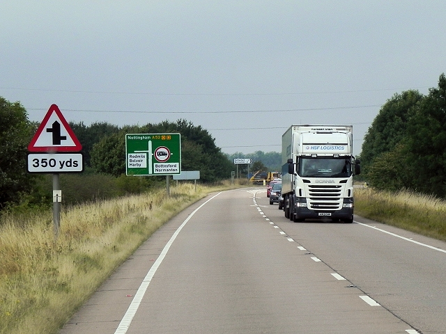 We're improving safety on the #A52 at Bottesford. Leics. 

The A52 will be closed overnight, including most crossover points, between Elton on the Hill and Muston, 8pm- 6am from  9 to 13 June. 

Through traffic will be diverted via the A1 and A46.

More: ow.ly/j39n50W4HlT