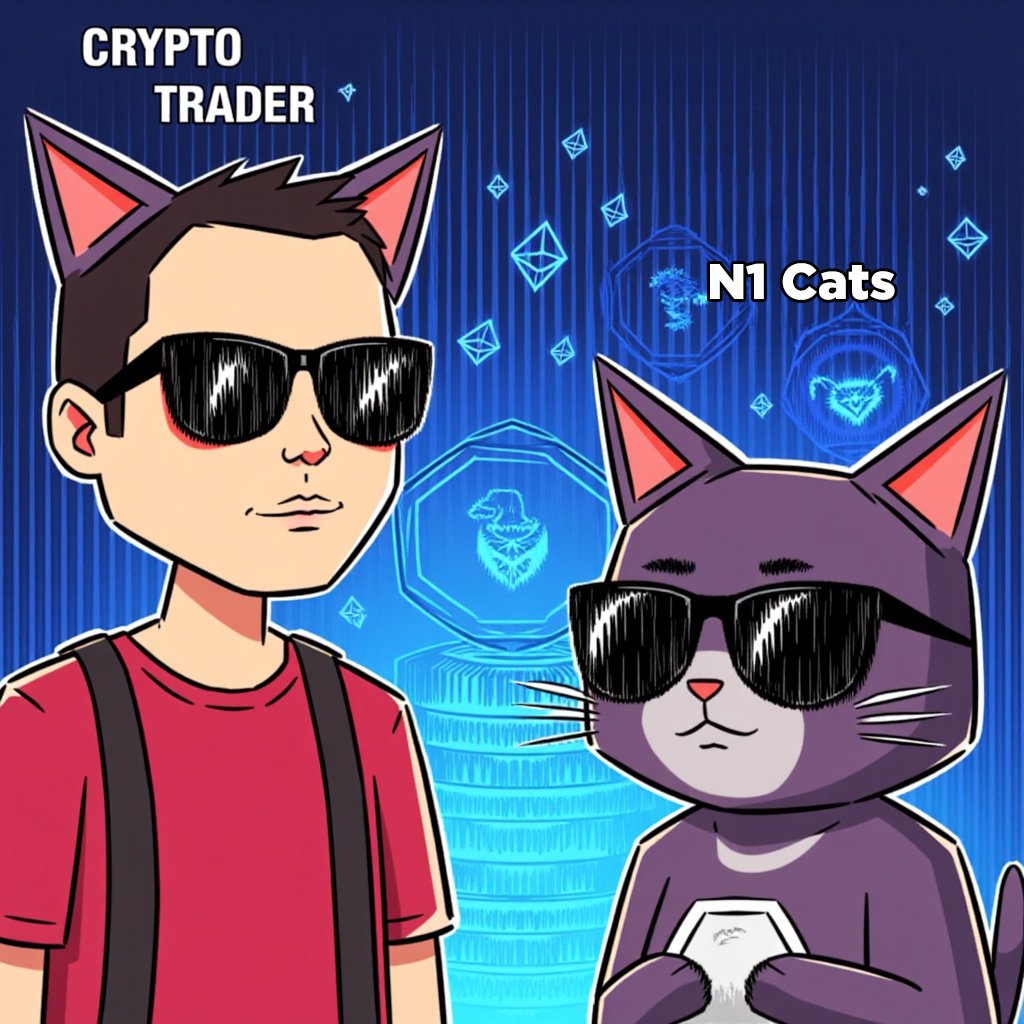 POV: Crypto trader spots N1 Cats on the timeline