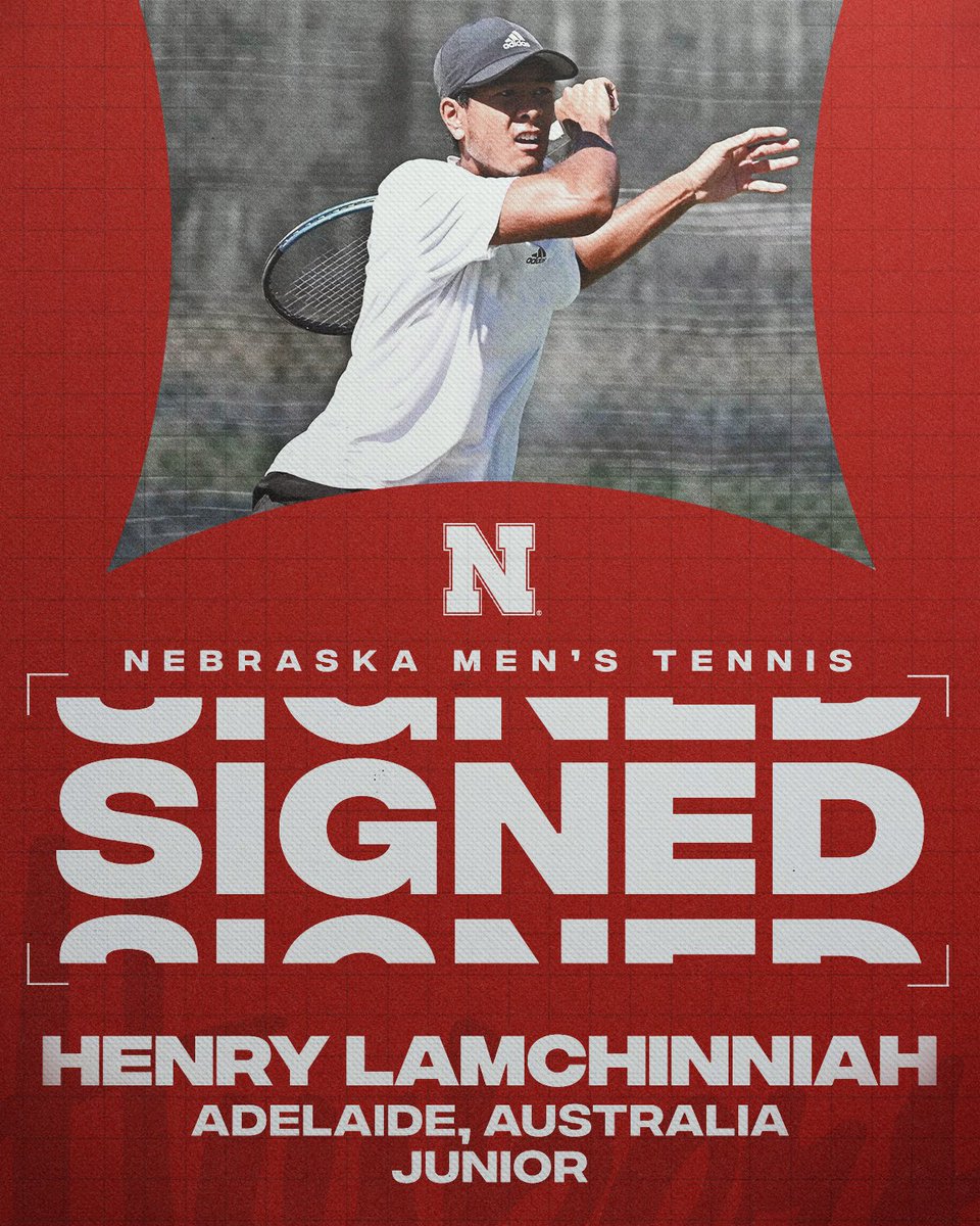 HuskerMTennis's tweet image. Henry Lamchinniah is N. ✍️
Welcome to Husker Nation, Henry! 🎾🌽
🗞️: go.unl.edu/gmr2