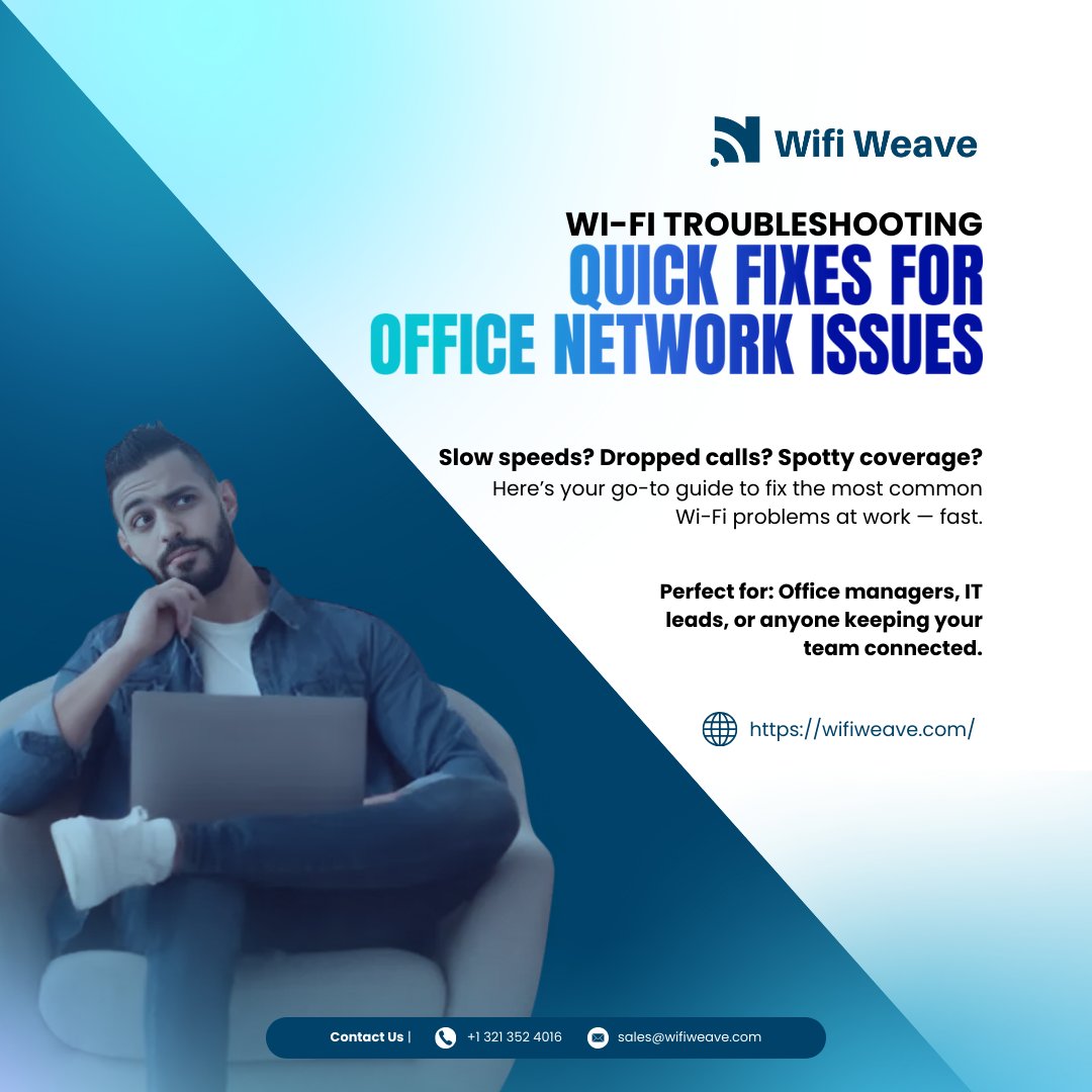 topwifiexpert's tweet image. 🚨 Dropped Zoom calls? Slow office Wi-Fi? It’s probably your setup—not your ISP.

⚡Fix dead zones, boost speeds &amp;amp; block freeloaders.

✅ Faster Wi-Fi
✅ Fewer dropouts
✅ Full office coverage
📡 Take control before Wi-Fi controls you.
#WiFiFix #TechTips #SmallBizIT