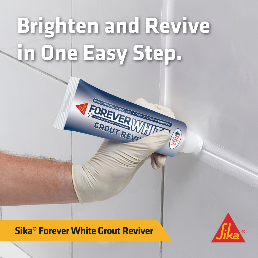 SikaLimited's tweet photo. Refresh, Restore, and Revive with the Sika® Forever Range
Say goodbye to mould, mildew, and discolouration with the Sika® Forever Range – the complete hygienic solution for sealing and finishing bathrooms, kitchens, and wet areas.
#Sika #SiliconeSealant #TileReviver #TileGrout https://t.co/X1NAdfwtWP