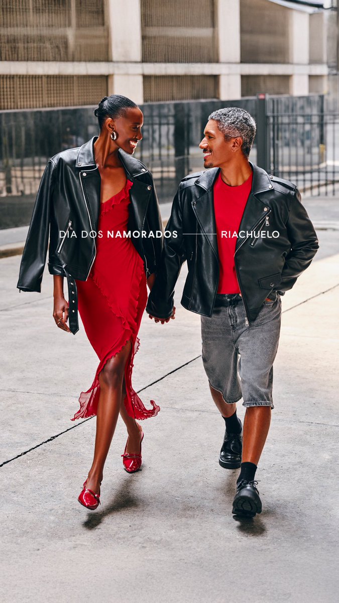 Sim, o Dia dos Namorados vem aí e, por aqui, a gente já está completamente no clima.

Vem descobrir o look perfeito, e o presente perfeito para o seu date ser ainda mais perfeito!

Conheça a coleção mais ❤️ do ano nas lojas, site e app.
#DiaDosNamoradosRiachuelo