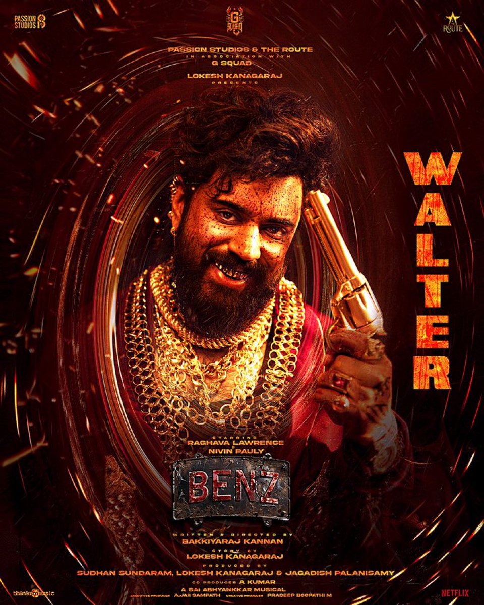 Passion Studios (@passionstudios_) on Twitter photo You heard the name.
Now remember it.
W-A-L-T-E-R it is 💥
@nivinofficial in the #Benz Universe 🔥
🔗 youtu.be/yNA5CuzUO6M
<a href="/offl_Lawrence/">Raghava Lawrence</a> <a href="/Dir_Lokesh/">Lokesh Kanagaraj</a> <a href="/PassionStudios_/">Passion Studios</a> <a href="/TheRoute/">TheRoute</a> <a href="/GSquadOffl/">GSquad</a> <a href="/Sudhans2017/">Sudhan Sundaram</a> <a href="/Jagadishbliss/">Jagadish</a> @bakkiyaraj_k <a href="/SaiAbhyankkar/">abhyankkar</a>
<a href="/gouthamgdop/">Goutham G</a> <a href="/philoedit/">Philomin Raj</a> You heard the name.
Now remember it.
W-A-L-T-E-R it is 💥
@nivinofficial in the #Benz Universe 🔥
🔗 youtu.be/yNA5CuzUO6M
<a href="/offl_Lawrence/">Raghava Lawrence</a> <a href="/Dir_Lokesh/">Lokesh Kanagaraj</a> <a href="/PassionStudios_/">Passion Studios</a> <a href="/TheRoute/">TheRoute</a> <a href="/GSquadOffl/">GSquad</a> <a href="/Sudhans2017/">Sudhan Sundaram</a> <a href="/Jagadishbliss/">Jagadish</a> @bakkiyaraj_k <a href="/SaiAbhyankkar/">abhyankkar</a>
<a href="/gouthamgdop/">Goutham G</a> <a href="/philoedit/">Philomin Raj</a>