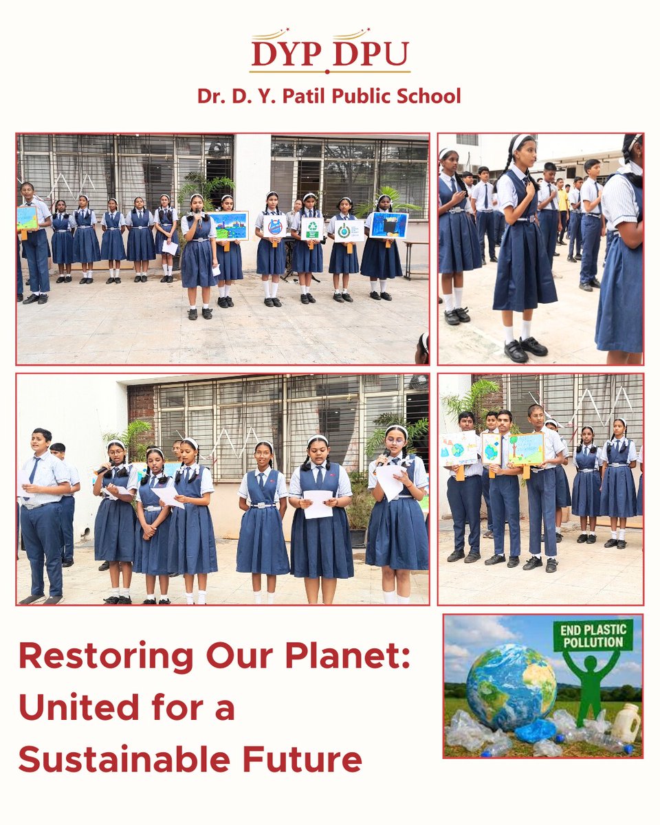 “Be the change you wish to see in the world. Protect nature, preserve life.”
#WorldEnvironmentDay2025 #SayNoToPlastic #BeatPlasticPollution #dpu #dpuunitecsociety