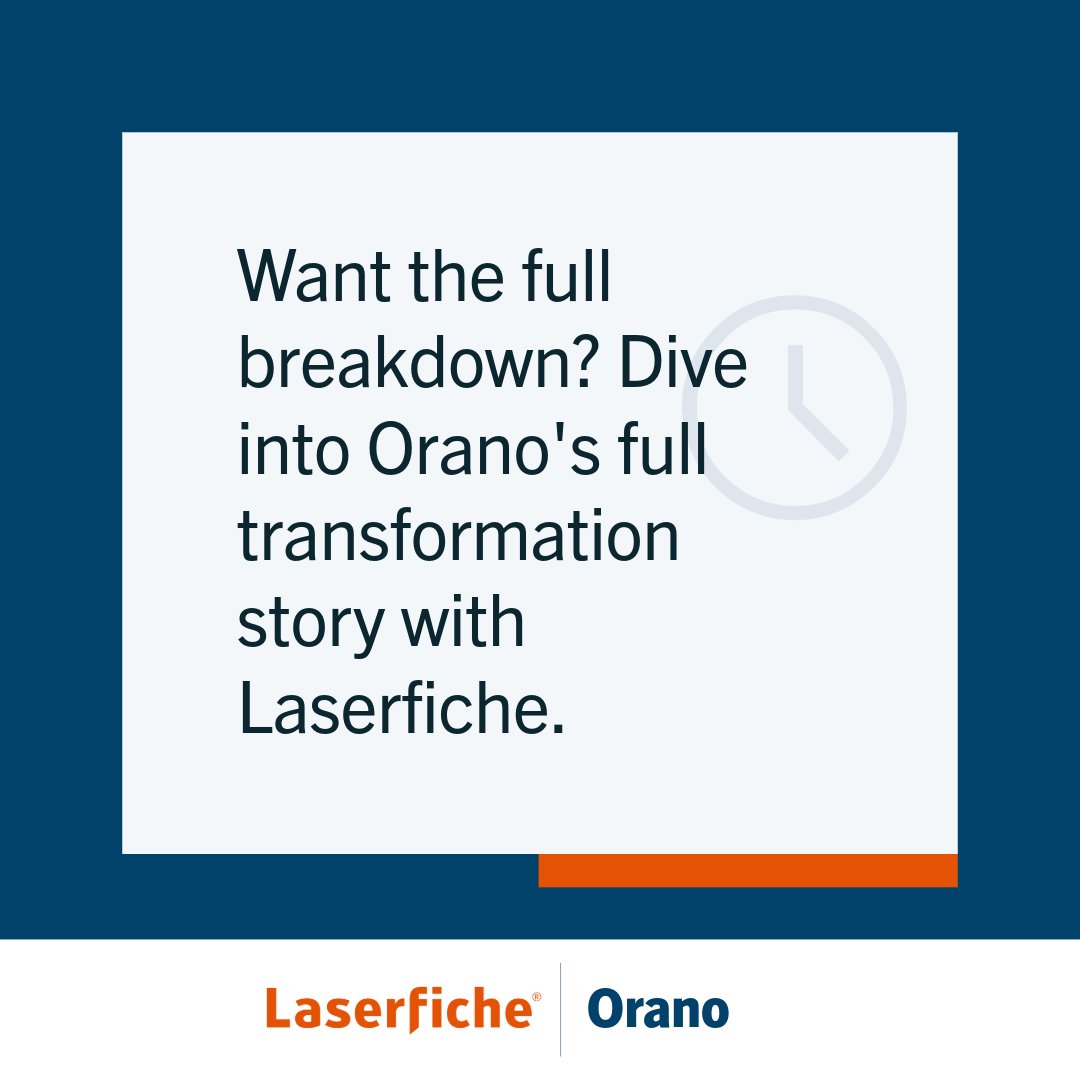 How <a href="/Orano_usa/">Orano U.S.</a> did it, with Laserfiche: lsrfch.co/4kADY4d