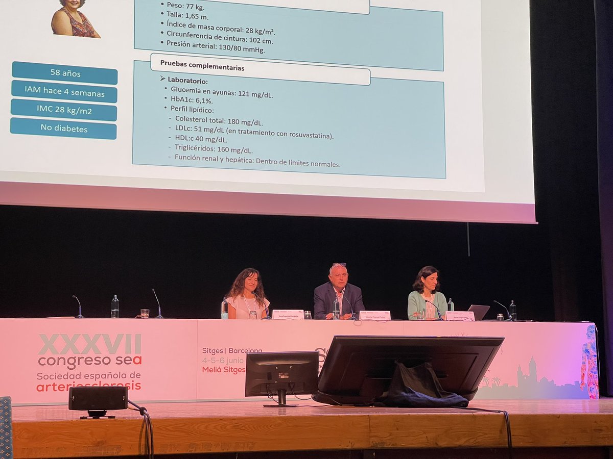 Gt.HTA y ECVSEMERGEN (@gt_hta) on Twitter photo Empieza el debate sobre #adiposopatia con Vicente Pascual, Belen Roig y Ana Sanchis, miembros del GdT de Diabetes y AP de la <a href="/sea_es/">Arterias Sanas</a> en el #37congresoSEA Empieza el debate sobre #adiposopatia con Vicente Pascual, Belen Roig y Ana Sanchis, miembros del GdT de Diabetes y AP de la <a href="/sea_es/">Arterias Sanas</a> en el #37congresoSEA