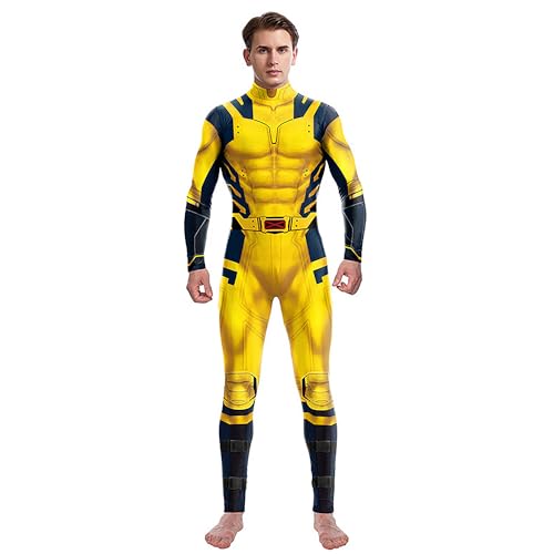 I just received Mens Superhero Costume Bodysuit Halloween Cosplay Long Sleeves Overall Outfits - Yellow - X-Large from Anonymous via Throne. Thank you! throne.com/cyberrank10 #Wishlist #Throne