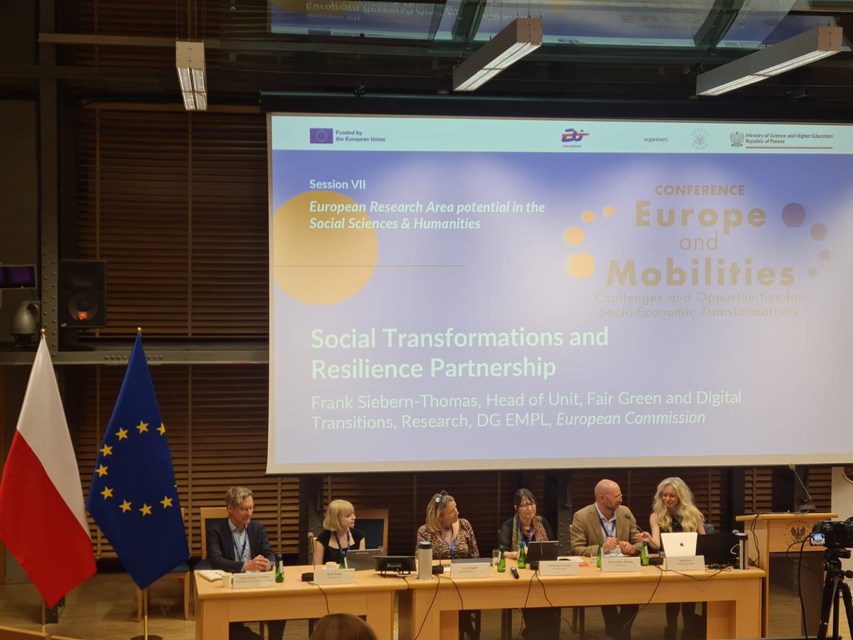 CHANSE (@euchanse) on Twitter photo Frank Siebern-Thomas, DG EMPL: The EC has proposed a new Partnership on Social Transformations and Resilience—a multi-year programme aimed at boosting the uptake of research results through closer engagement with national and regional stakeholders.
Questions? 📧: str@ncn.gov.pl. Frank Siebern-Thomas, DG EMPL: The EC has proposed a new Partnership on Social Transformations and Resilience—a multi-year programme aimed at boosting the uptake of research results through closer engagement with national and regional stakeholders.
Questions? 📧: str@ncn.gov.pl.