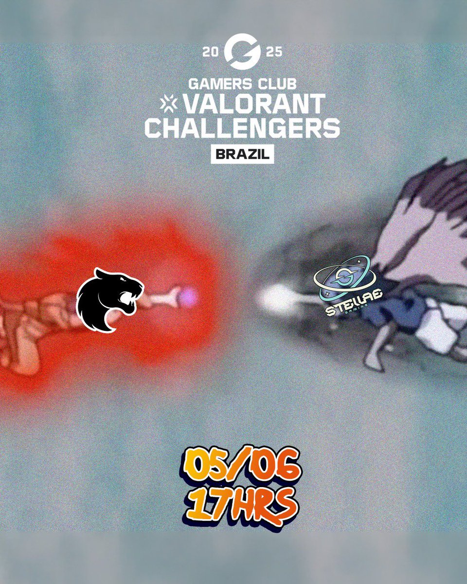 O Split 2 do #ChallengersBR começa nessa quinta pra #FURIAVAL Academy, que enfrenta a Stellae às 17h!

Vai perder esse confronto? 🫵