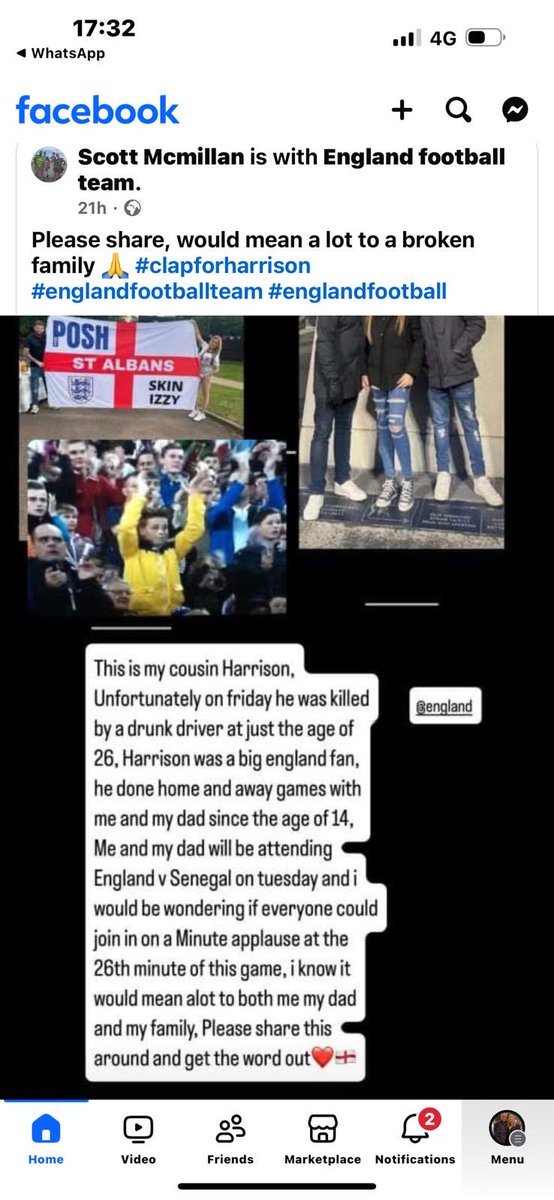 This is heart breaking , wouldn’t it be great for the family if there could be an Applause at Tuesdays game for young Harrison 🙏💙