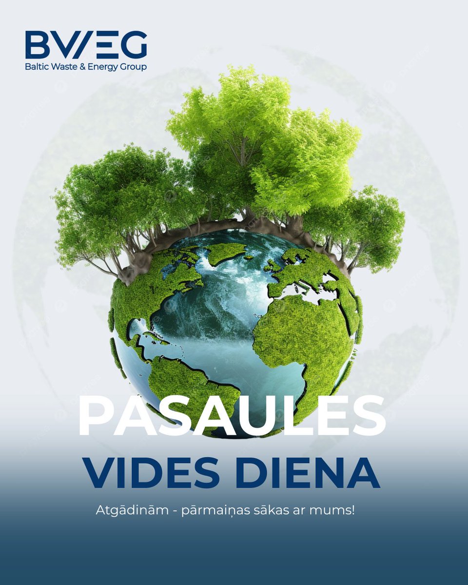 bwegsia's tweet photo. 🌍 Starptautiskajā Pasaules vides dienā atgādinām – pārmaiņas sākas ar katru no mums. https://t.co/yzM8mPgJdF